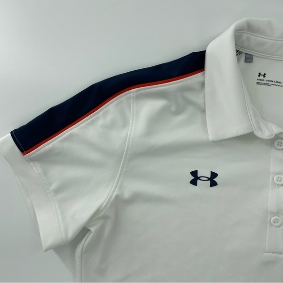 Under Armour Women's Retro Style‎ Golf Polo Fall 2021 AUBURN TIGERS - Picture 3 of 9
